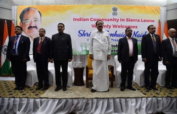 VVIP visit of Hon'ble Vice President of India H,E, M. Venkaiah Naidu to Sierra Leone from 12 to 14 October, 2019. During the visit Hon'ble Vice President called on Hon'ble President of Republic of Sierra Leone and six MoUs/Agreements/Protocol were signed between Government of Sierra Leone and Government of India