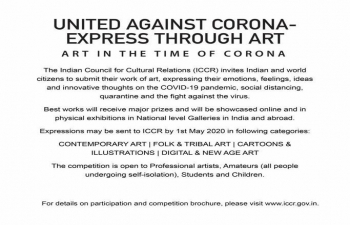 Art Competition-United against corona-Express through Art