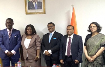 MEETING OF INDIA & GHANA UN SECURITY COUNCIL MEMBERS