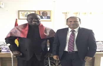 High Commissioner called on Regional Minister of Oti Region of Ghana