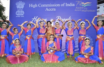 Celebration of Diwali Mela - Festival of India at India House in Accra 