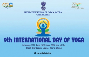 Celebrations of 9th International Day of Yoga