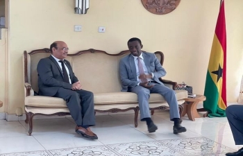 High Commissioner's visit to Western Region 